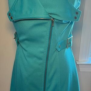 Calvin Klein Sleeveless Versatile  Dress w/ Gold Hardware